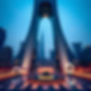 Magnificent Exploring the Arc Tower: A Landmark in Dubai's Urban Landscape