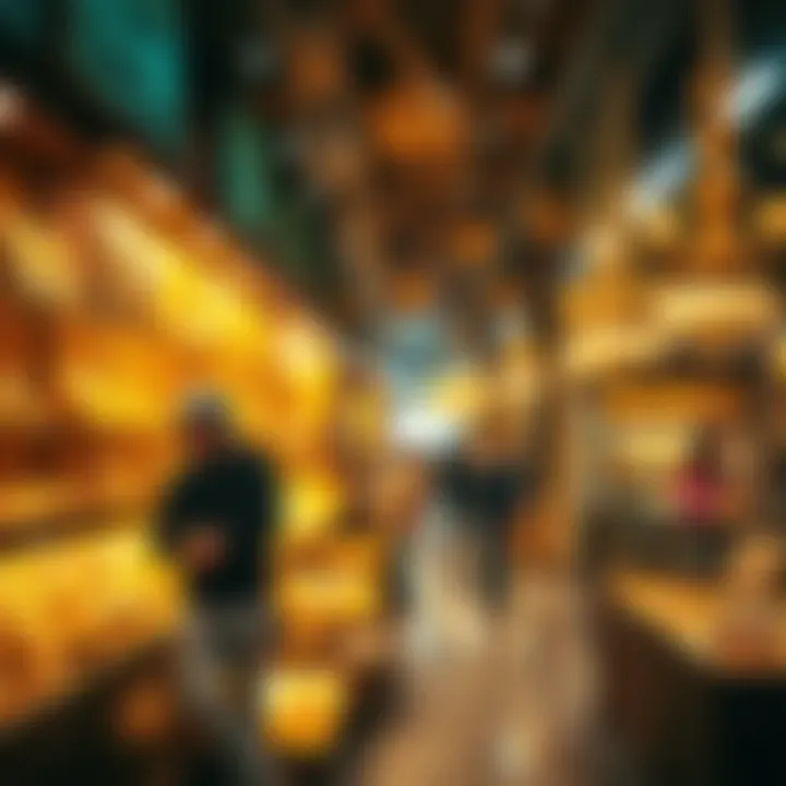 Magnificent Exploring the Gold Shops Within Dubai's Gold Souk