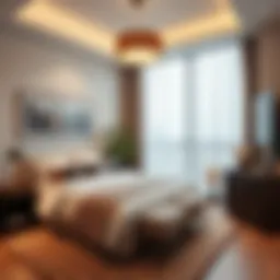 Modern affordable bedroom setup with stylish furniture