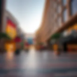 Exterior view of Al Wadi Mall showcasing its architectural elegance