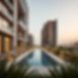 Modern architectural design of a Dar Al Arkan project