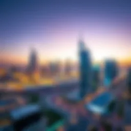 Stunning skyline of Dubai showcasing modern architecture