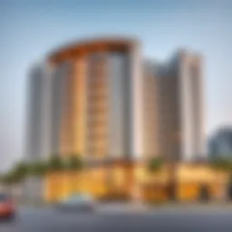 Exterior view of Hessa Building showcasing modern architecture