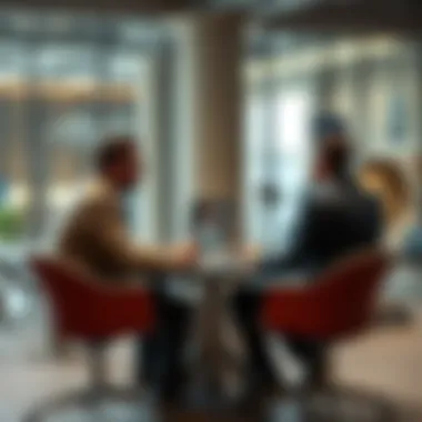 Strategic Discussions on Gym Investments Business meeting discussing gym investment opportunities