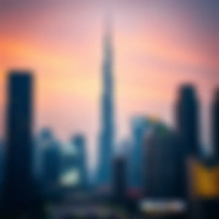 The East Tower integrated into Dubai's skyline