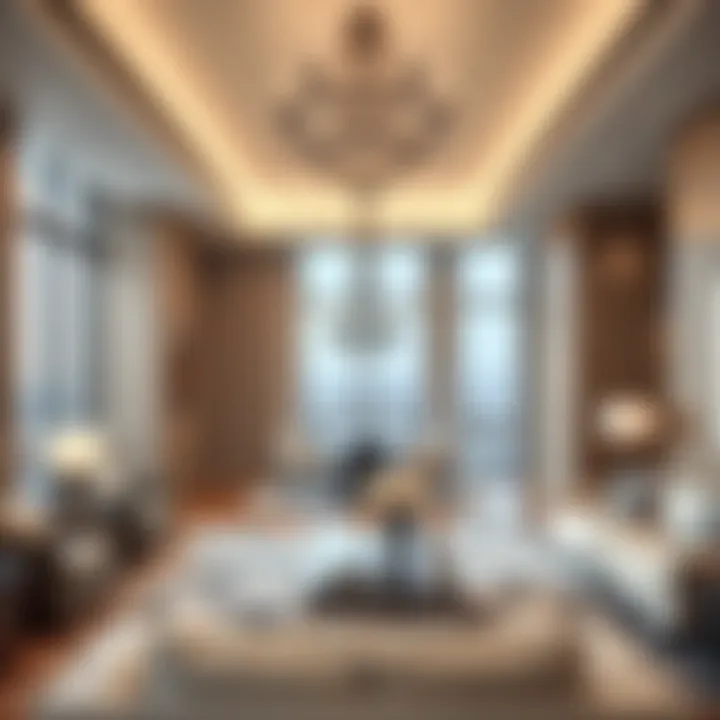 Interior design showcasing the elegance of the East Tower