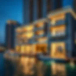 Luxurious waterfront properties in Dubai