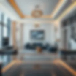 Luxurious unfurnished living space in Dubai