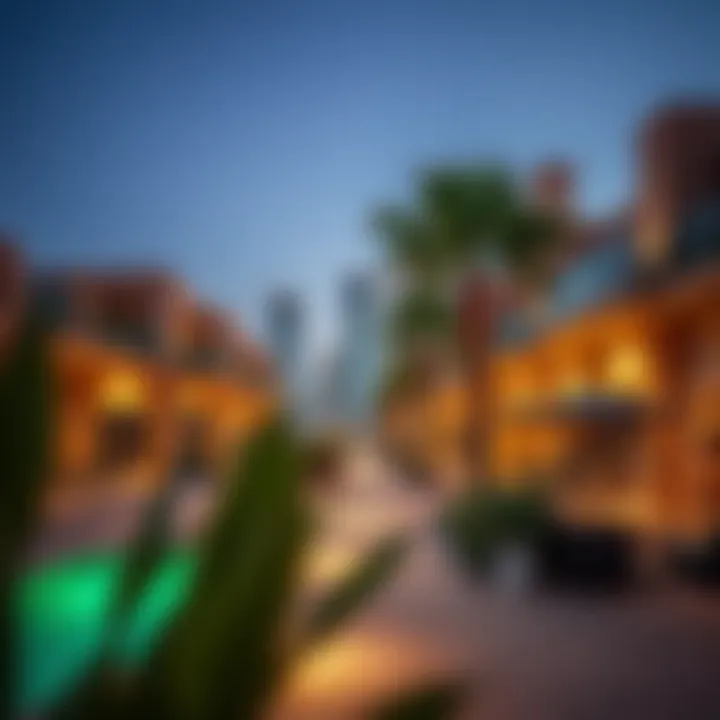Overview of Al Nahda neighborhood featuring amenities