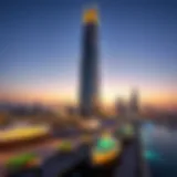 The Golden Crown Tower: A Jewel in Dubai's Skyline Introduction