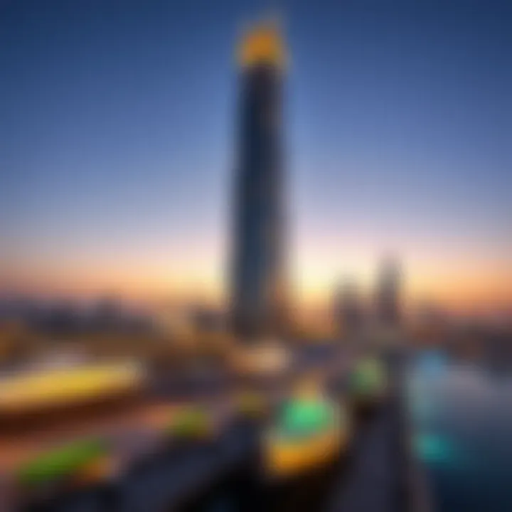 The Golden Crown Tower: A Jewel in Dubai's Skyline Introduction