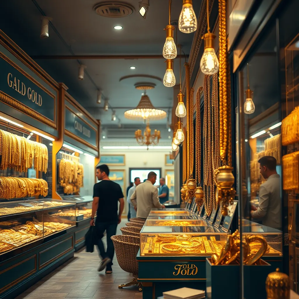 Exploring Gold Shops in Dubai's Iconic Gold Souk